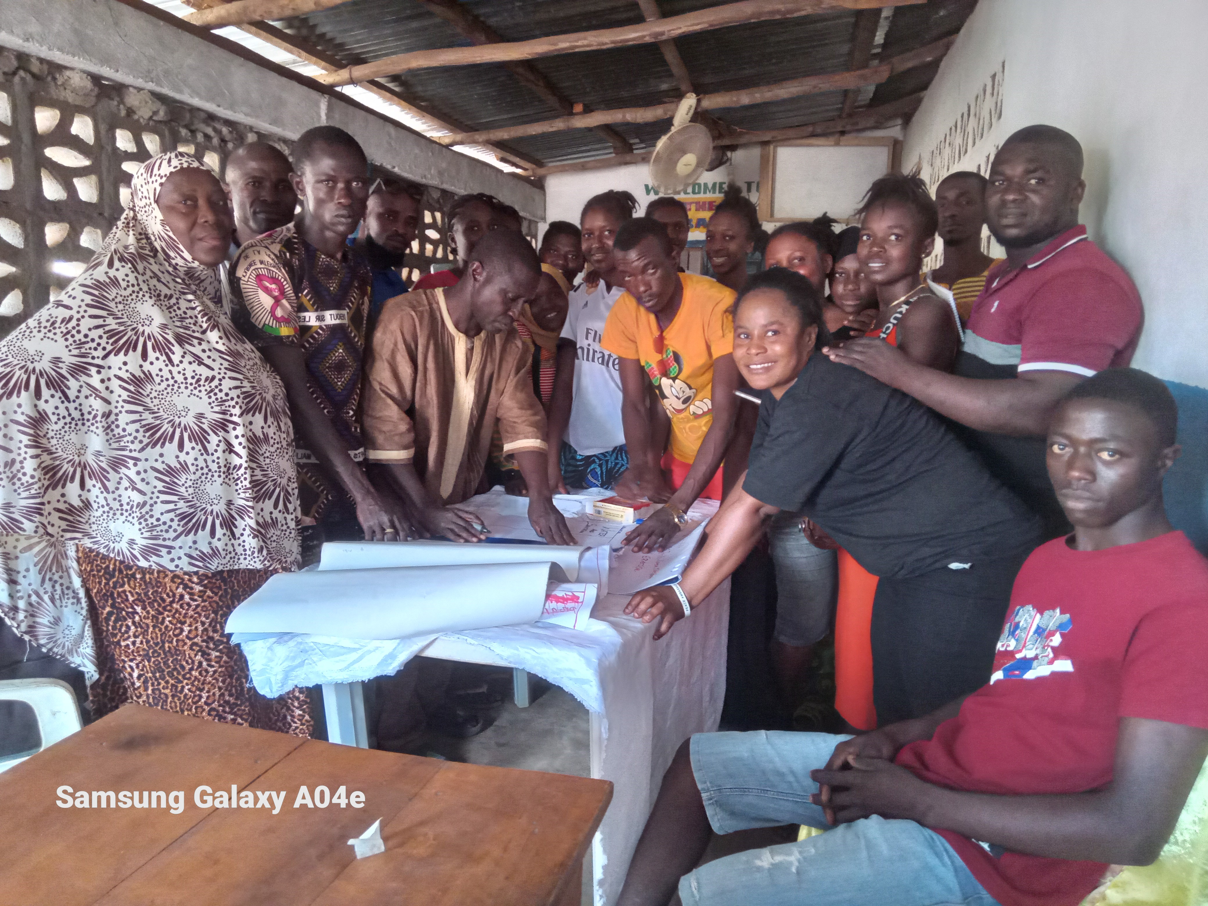 ABC-Development Trains Communities on Quarterly Score Card Production in Kambia